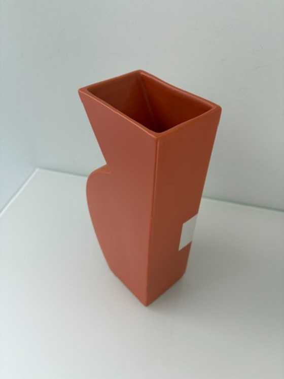 Sculptural Postmodern Vase 80s – Memphis Style – Ceramic (photo 10 of 14)