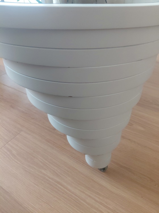 Space Age Salontafel Met Rookglas – Metaal & Hout – Metal, Wood (photo 8 of 10)