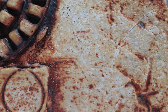 Image 1 of Mid Century Brutalist Keramik Vase