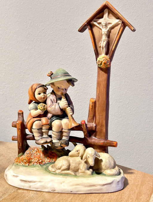 Figurine originale Goebel Hummel – Allemagne de l'Ouest – peinte à la main