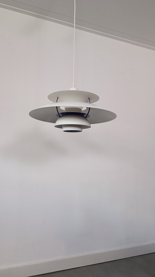 Lampe pendante danoise vintage de Louis Poulsen, modèle PH5
