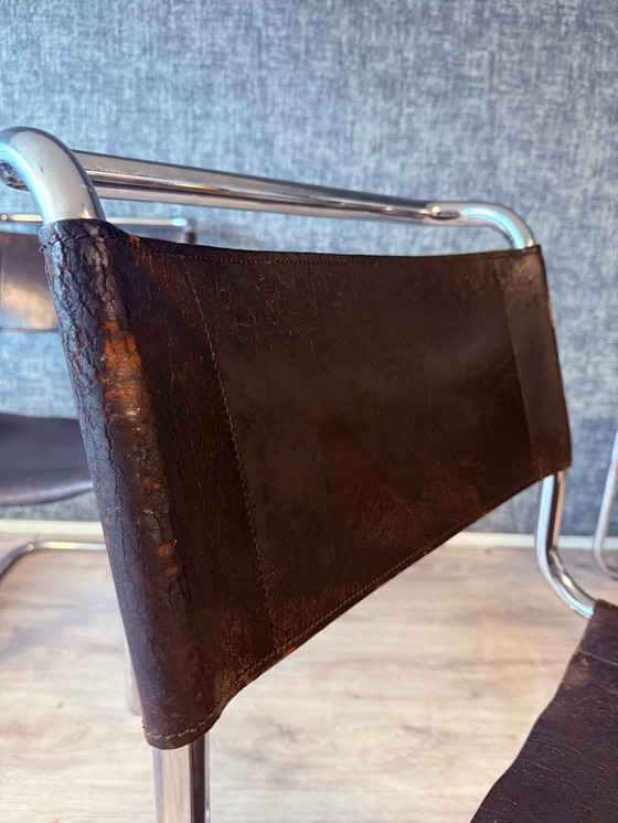 Image 1 of 3 Vintage Mart Stam S 33 Cantilever Chairs for Thonet
