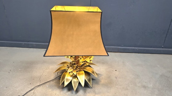 Image 1 of Maison jansen floral table lamp, 1970s