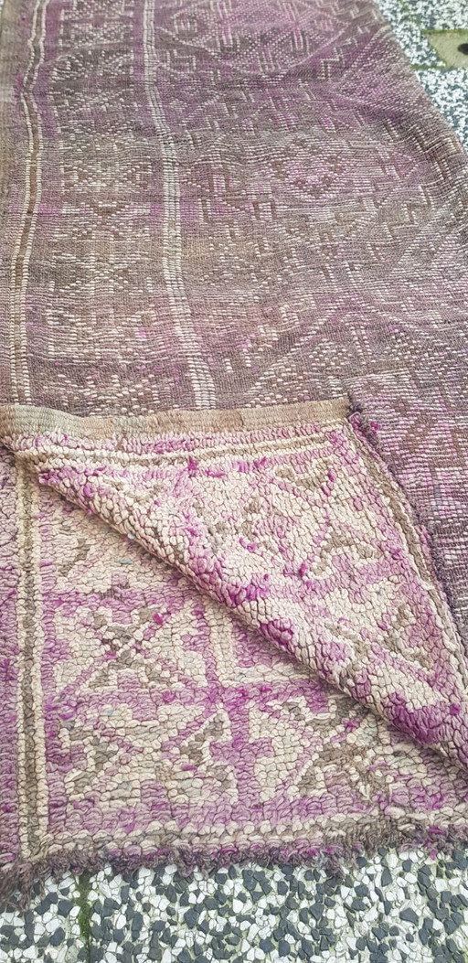 Handgeknoopt Berber kleed wol 268x195cm