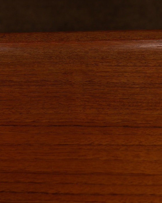 Image 1 of Danish teak coffee table by Grete Jalk with slatted frame, 1960s