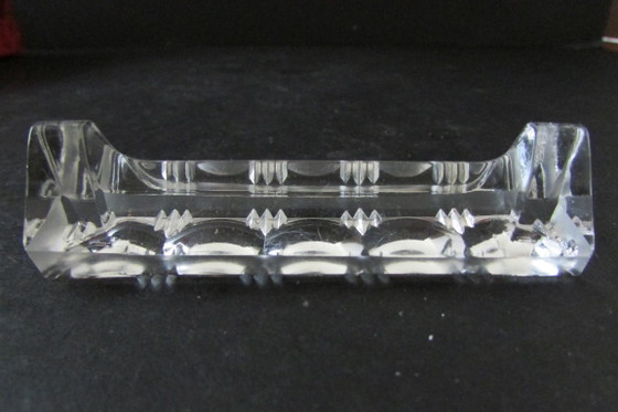 Set of 12 glass knife rests in box, Table accessories, Crystal, Transparent, Klassiek (photo 4 of 6)