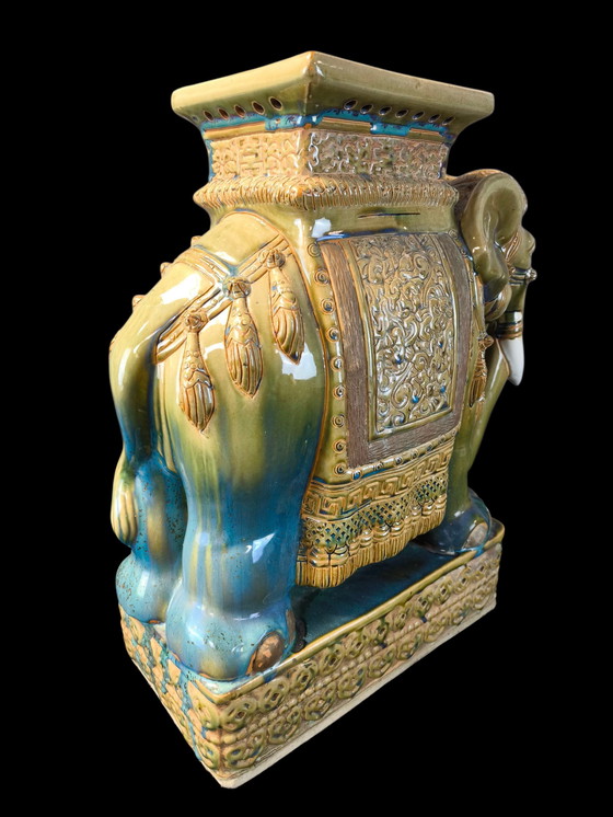 Image 1 of Keramikelefant im XL-Format