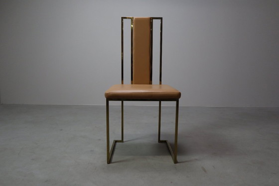 Image 1 of  Juego de 6 sillas de comedor de Renato Zevi, Italia años 70