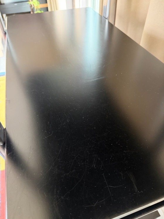 Mid Century Postmodern Interlübke Duo Kast – Wandkast, Metal, Wood (photo 7 of 12)