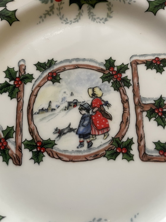 Image 1 of Vintage kerstborden van hoge kwaliteit