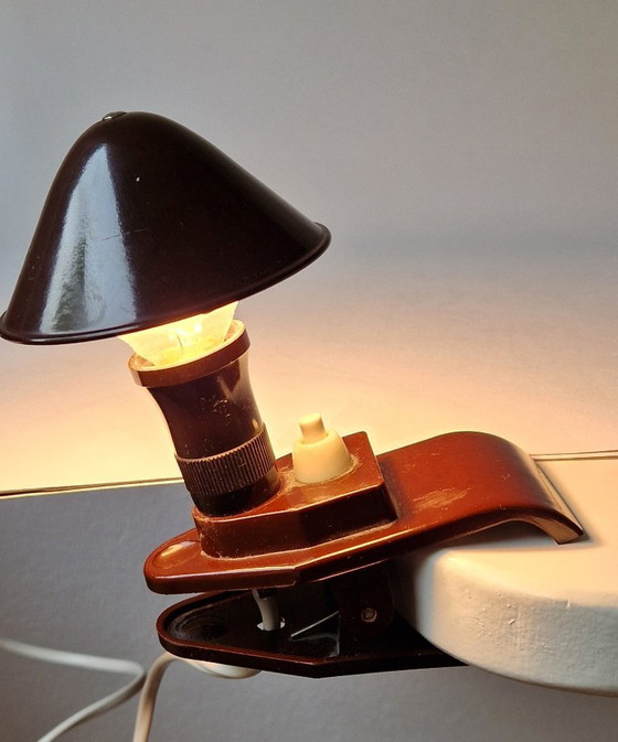 Bakelit Klemmlampe / Leselampe / Reiselampe - 1930er-1950er Jahre – Other (photo 4 of 6)