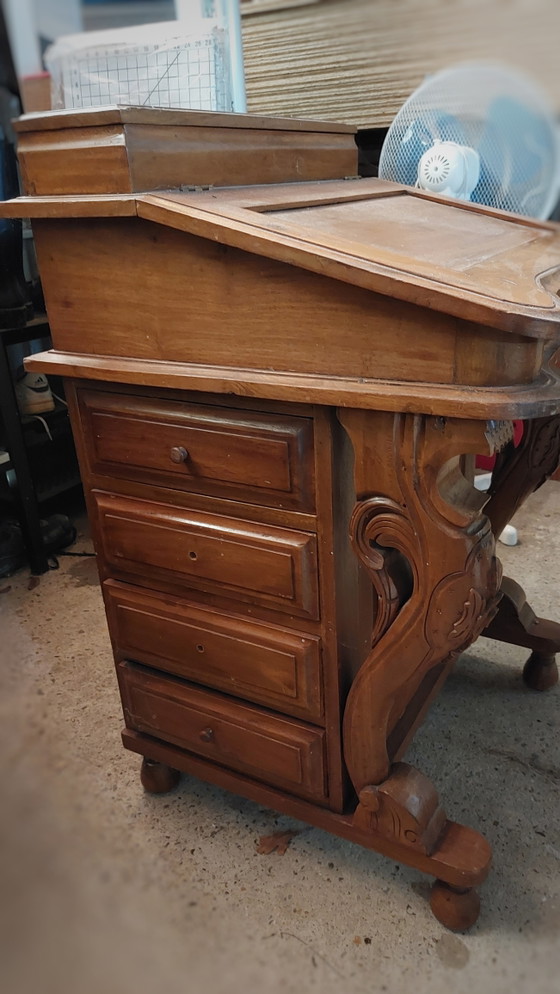 Bureau ancien Davenport – Bureaux, Wood (photo 12 of 26)