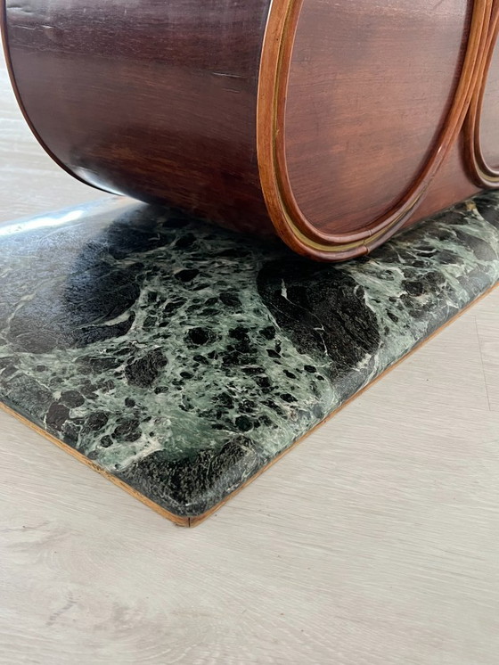 Image 1 of Tavolo - Legno, Marmo, Vetro - Art Deco