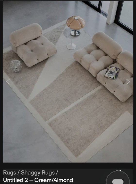 Image 1 of Nordische Knoten – Ohne Titel 2 – Creme/Mandel