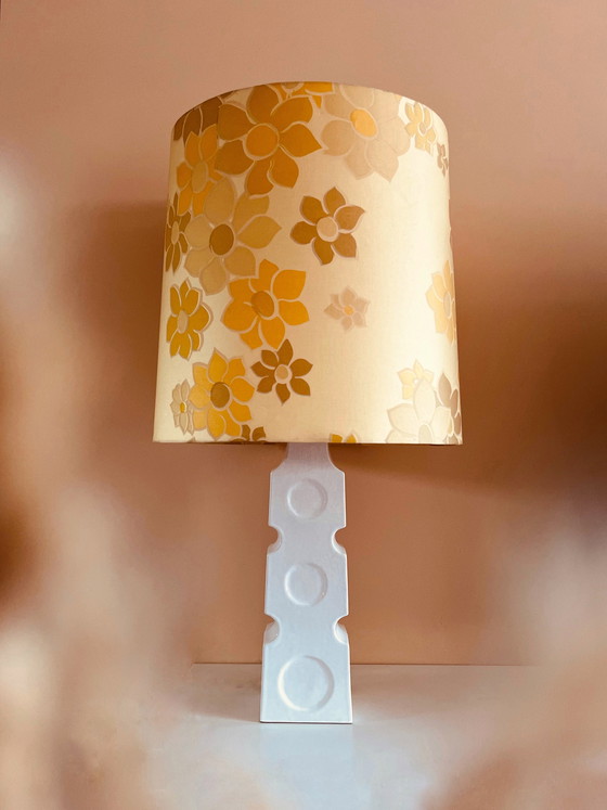 Image 1 of Lampe de table XL en céramique style Mid-Century