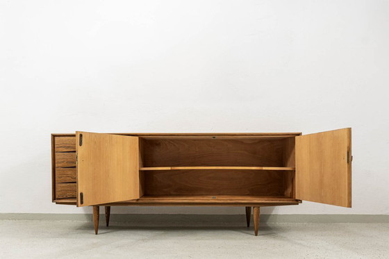 Image 1 of Vintage Ash Sideboard By Bfm, Poland, 1960s
