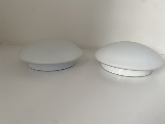 Vintage Steinhauer Wall light - Ceiling lamp - Disc - 1980s – Metal (photo 8 of 11)