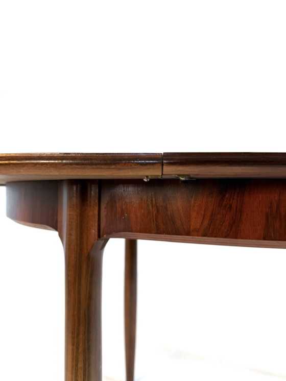 Image 1 of Table à manger extensible vintage en palissandre, Kondor Furniture '60