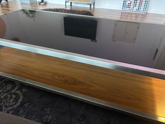 Image 1 of Tavolino da caffè vintage nello stile di Merrow Associates
