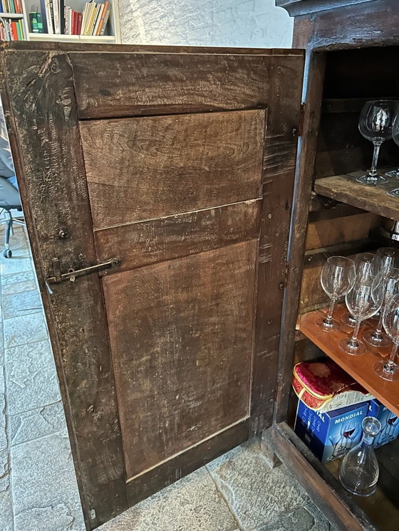 Image 1 of Mobiletto antico in legno d'epoca