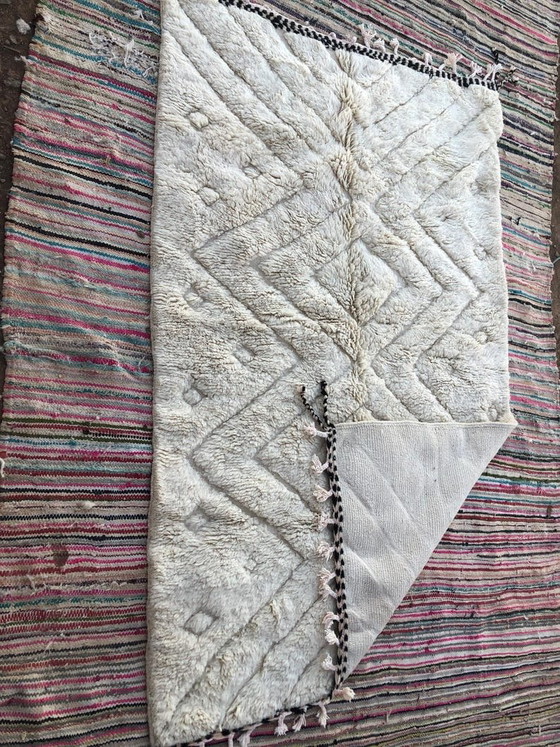 Image 1 of Alfombra de lana pura hecha a mano, artesanía tradicional, tamaño 150/350 cm.