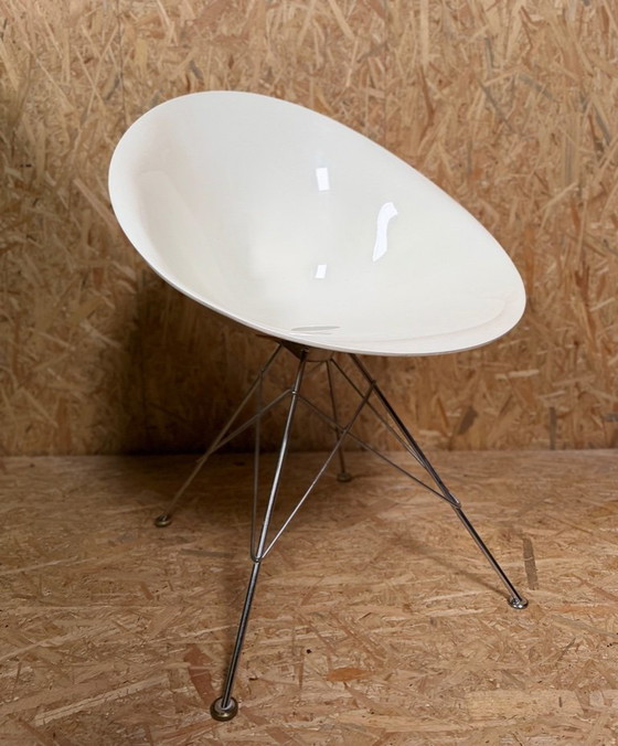 2 X Kartell Ero|S|ontwerper Philippe Starck – Eetkamerstoelen, Chrome, Modern (photo 10 of 28)