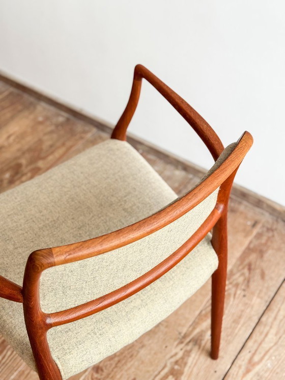 Image 1 of Niels O. Møller Modell 65 Sessel für J.L. Mollers, 1968, Dänischer Designklassiker