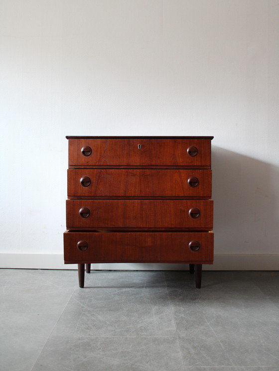 Image 1 of Cassettiera danese vintage in teak