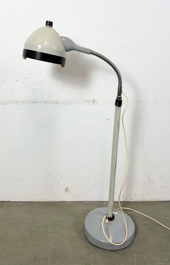 Image 1 of Vintage Medical Gooseneck Floor Lamp from Famed, 1970s