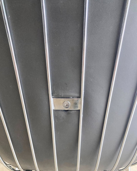 Image 1 of Vintage Gastone Rinaldi voor Fasem buisframe stoel