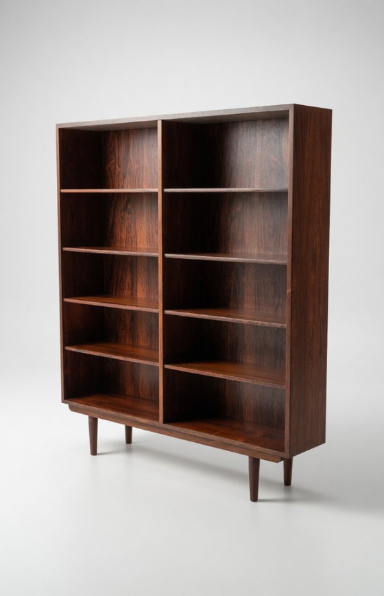 Image 1 of Bibliothèque en palissandre modèle 6 par Omann Jun Mobelfabrik, années 1960