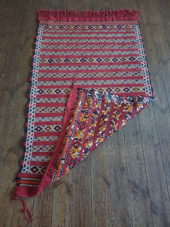 Handmade Zemmour Berber Kilim 155×95cm, Rugs & carpets, Wool, Multi Color (photo 10 of 12)