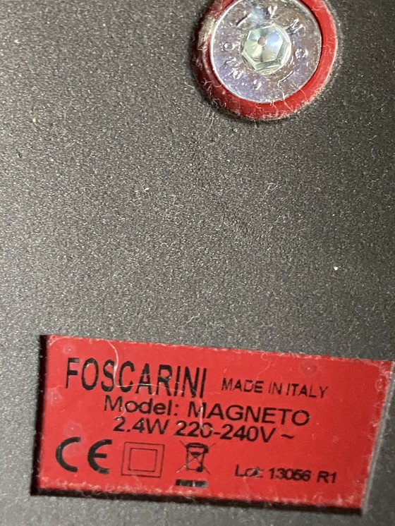 Image 1 of Lampada da terra Foscarini Magneto Bordeaux