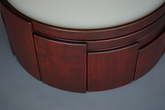 Image 1 of Model 780/783 Stacking Tables by Gianfranco Frattini for Cassina, 1960s-1970s, Set of 4