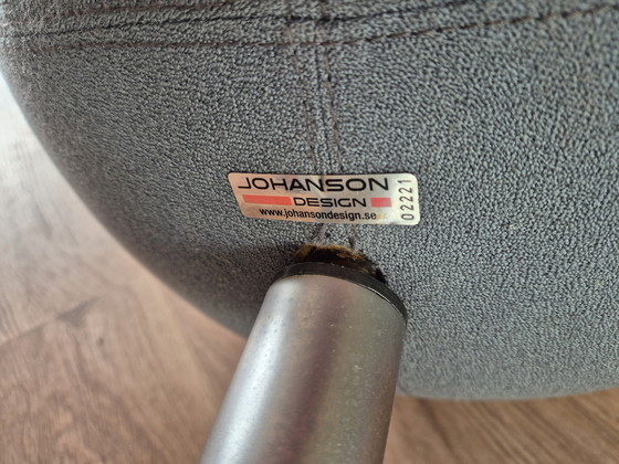 Image 1 of Barstool Johansen in excellent condition, color gray-blue