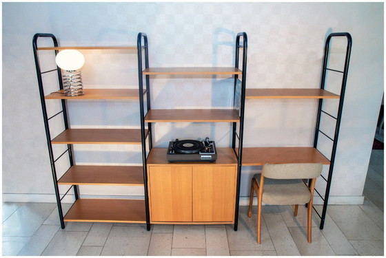 Image 1 of Superbo sistema di scaffalature modulari/libreria vintage Niklas 1980 Ikea