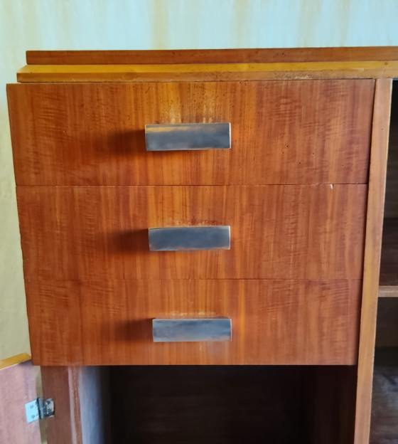 Buffet Art-Déco En Teck - Années 30/40 – Wood (photo 8 of 12)