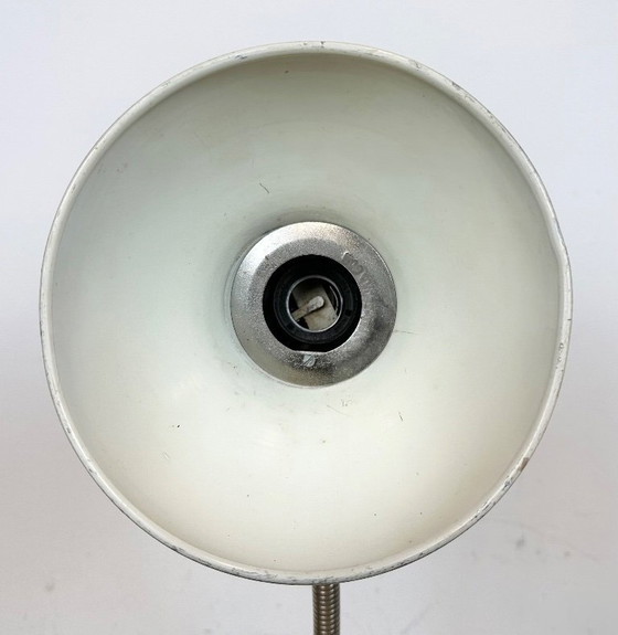 Image 1 of Beige Industrial Gooseneck Table Lamp, 1960s