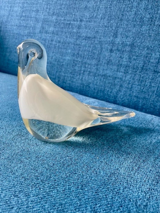 Image 1 of Glass bird sculpture in Scandinavian design