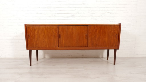 Vintage Sideboard | Sliding Doors | Teak | 165 Cm