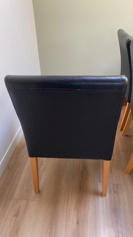 Image 1 of Essbereich mit 6 Ledersesseln