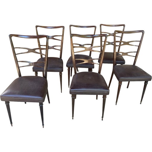 Vintage Italiaanse eetkamertafel van Melchior Bega, 1960