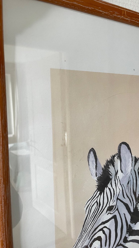 Image 1 of TABLE 2 Vintage Zebras