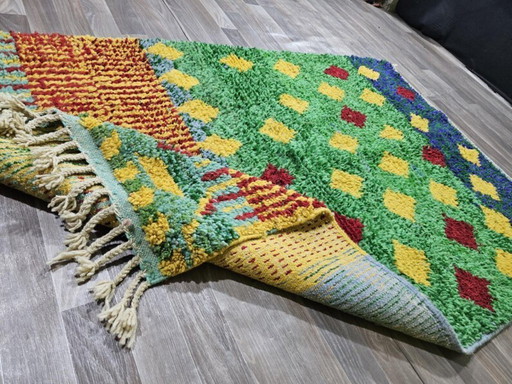 Tapis marocain en laine natural 300cmx150cm