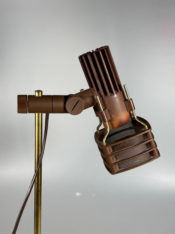 60s 70s Table Lamp Desk Lamp Space Age Design Metal Plastic (photo 8 of 13)