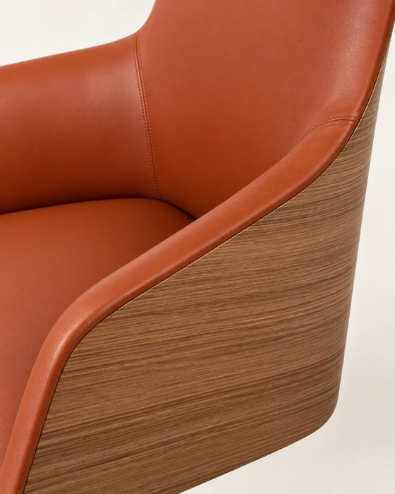 Atemberaubender Andreu World Flex Executive SO1846 Sessel, entworfen von Piergiorgio Cazzaniga – Leather (photo 4 of 7)