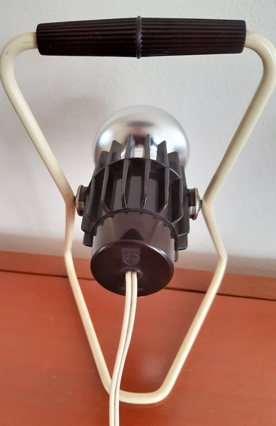 Image 1 of Lampada Philips infraphil (design olandese) lampada vintage, modificata!