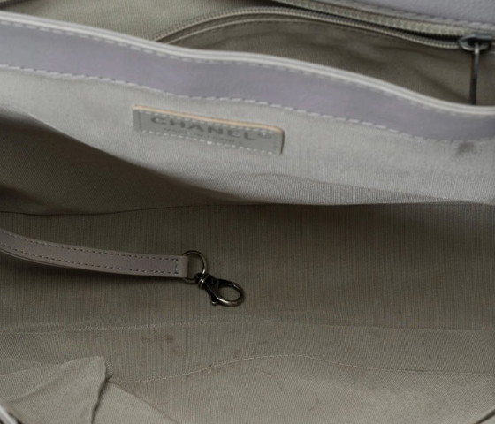 Image 1 of Sac CHANEL Boy en Cuir Gris - 101696