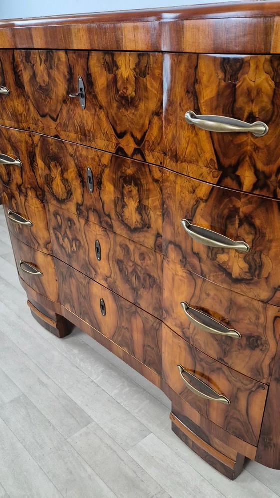 Image 1 of Cómoda Art Déco Emiliana de diseño lujoso