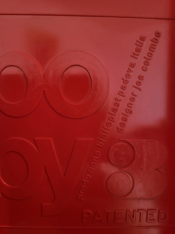 Image 1 of Boby" Sideboard By Joe Colombo By Bieffeplast Italy 1960